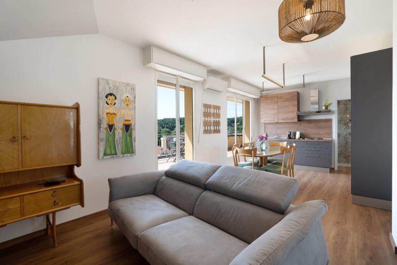 La Casa Del Riccio Apartman Arona Kültér fotó